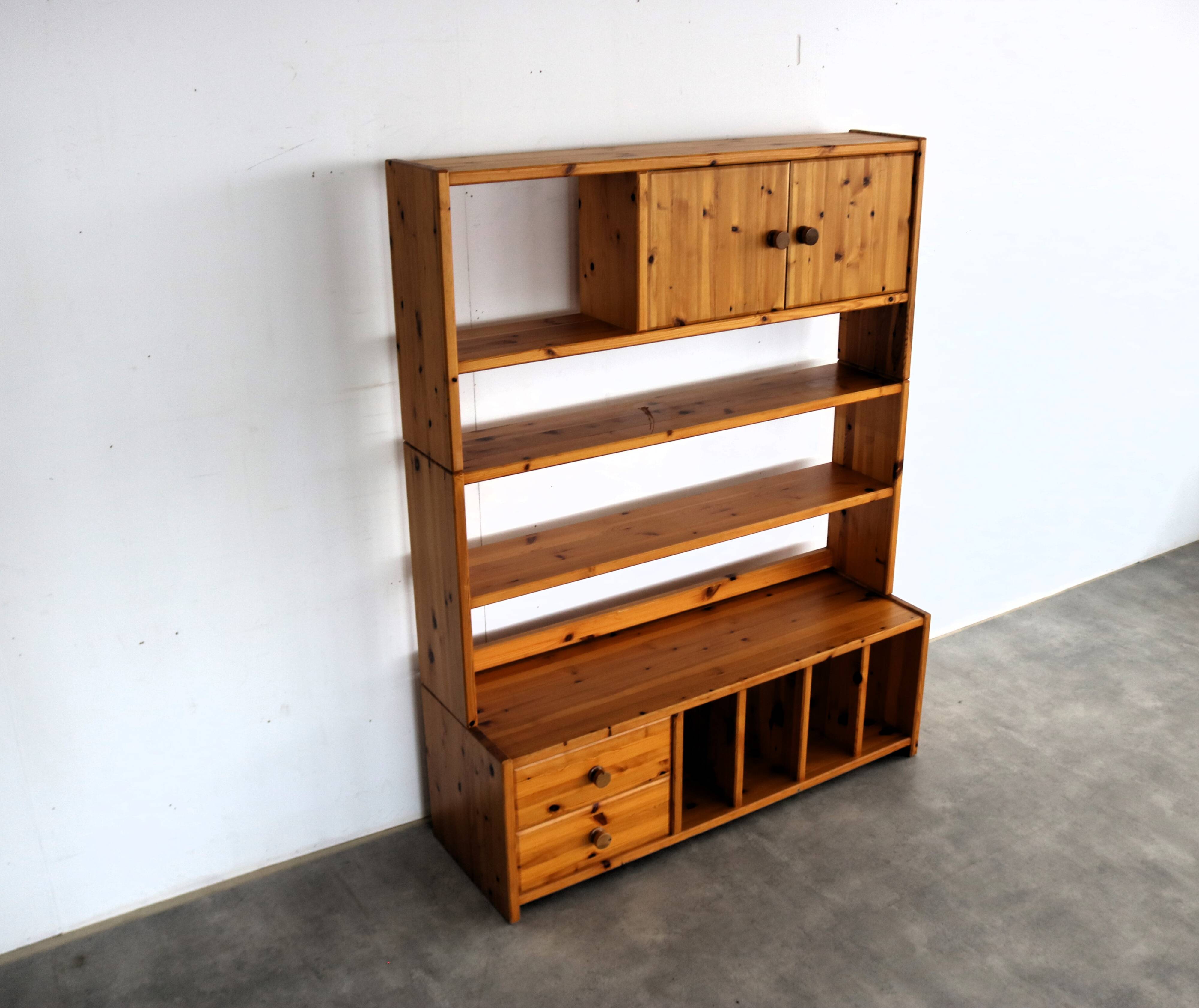 Vintage wall unit | wall cabinets | swedish | 70's