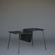 Table d'Appoint Magazine Elysée Mathieu Matégot pour Artimeta, 1950s