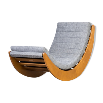 Verner Panton licensed reproduction relax rocking chair for Matzform