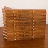 Poul Cadovius extra-large teak wall unit for Cado, 1960s.