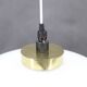 1970s UFO Glass Pendant Light, Czechoslovakia
