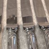 12 Christofle Marly silver plated dessert knives, 19.7cm