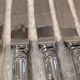 12 Christofle Marly silver plated dessert knives, 19.7cm