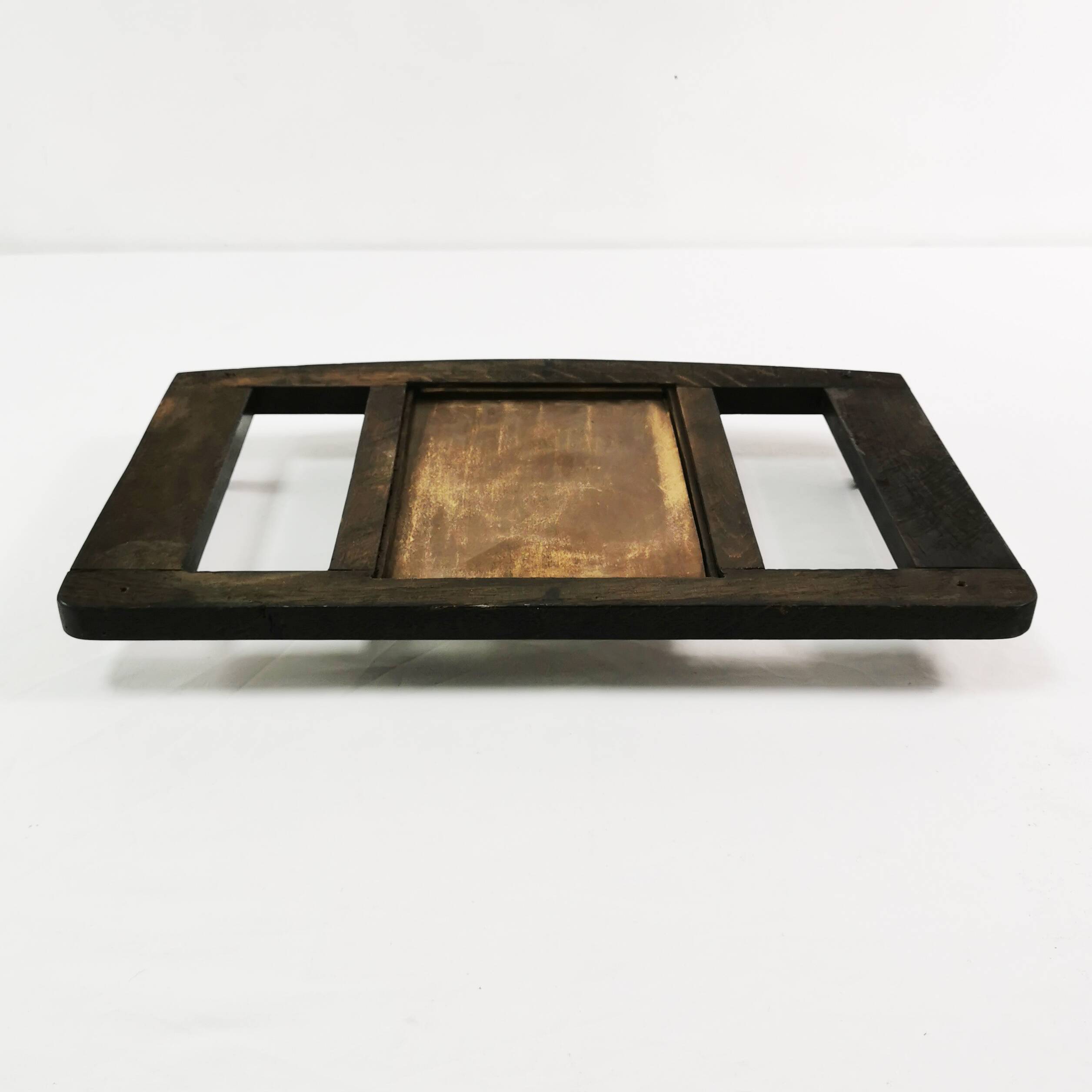 Art Deco wall hanger with mirror, Denmark, 1930s.