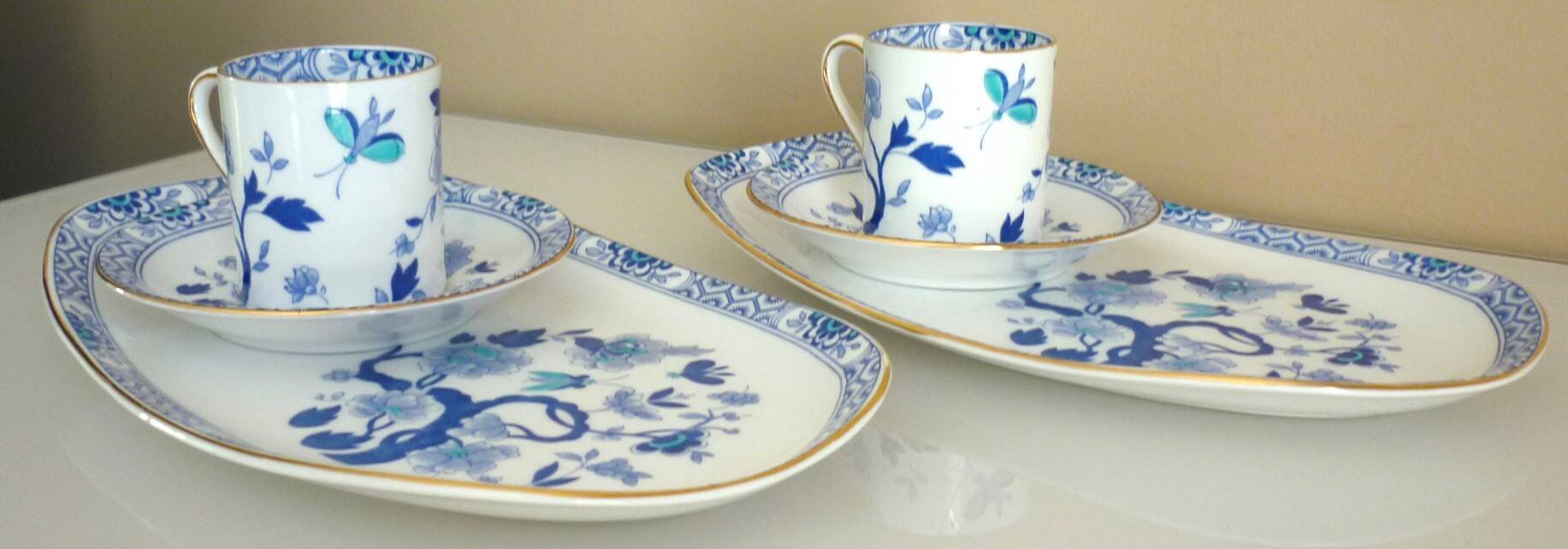 Royal Tuscan England, 2 breakfast services, tea, fine china