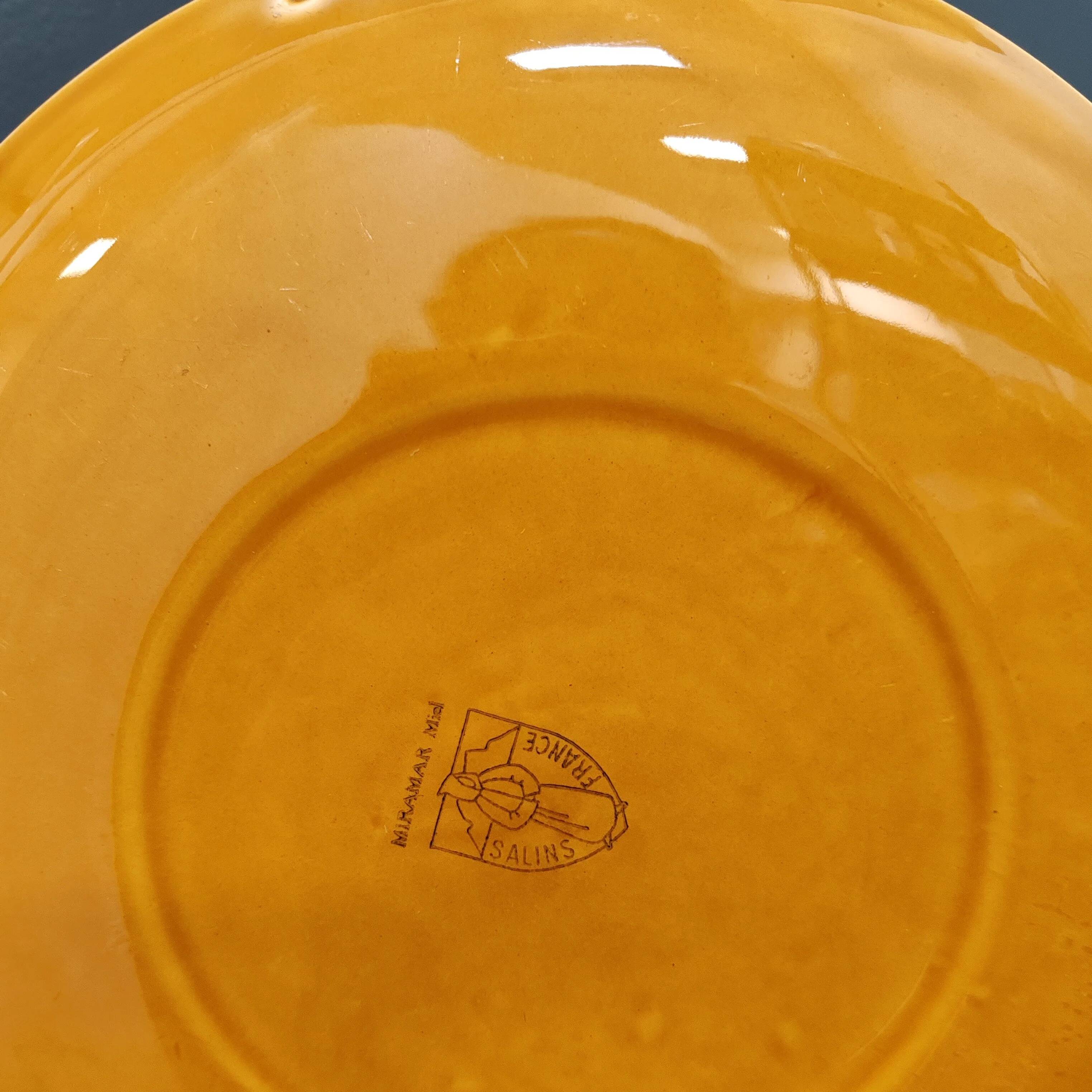 Flat serving dish Miramar Salins Honey