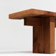 Large wooden bench