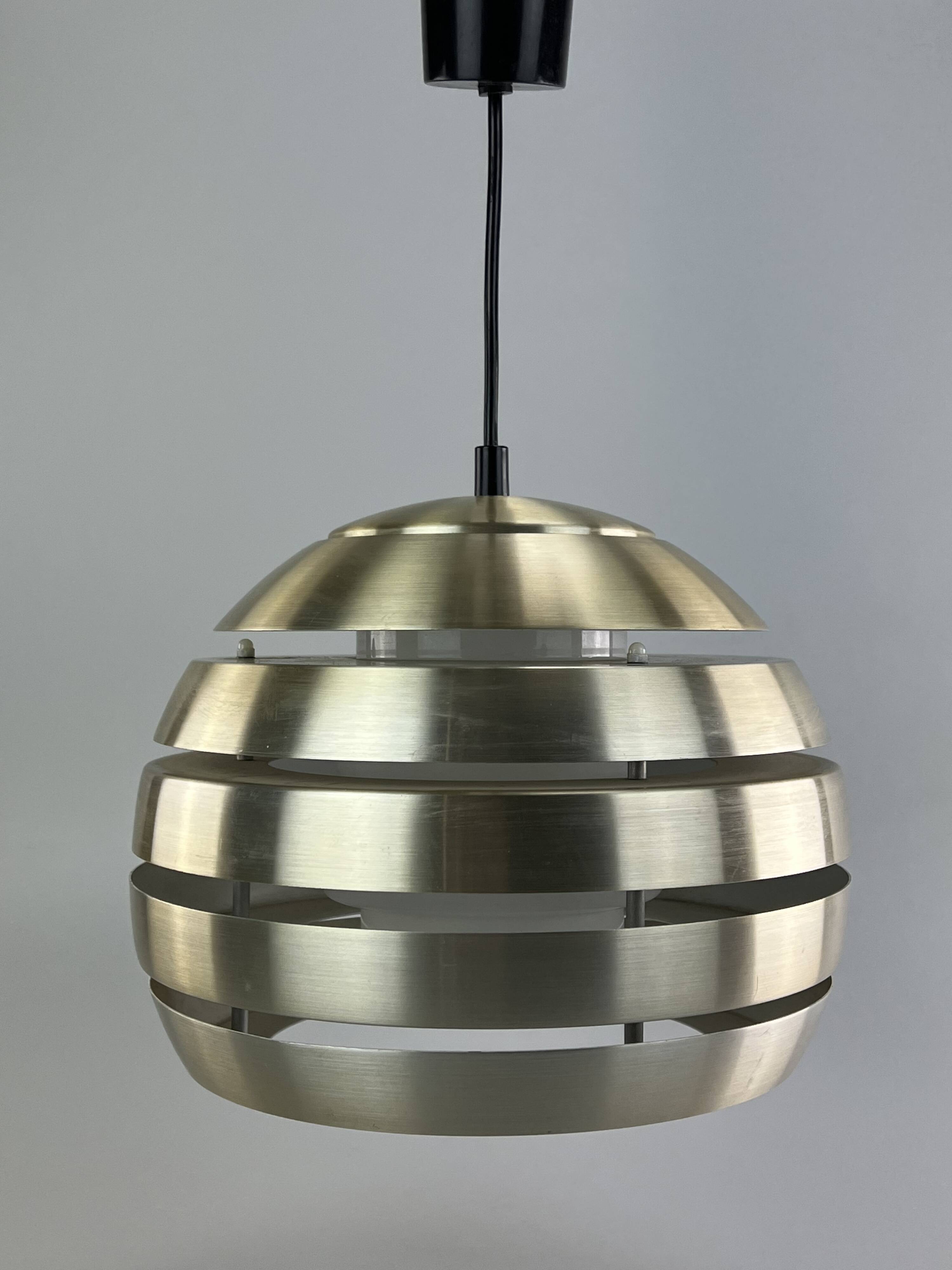 60s 70s lamp light ceiling lamp aluminum space age design 60s 70s