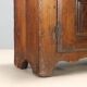 Chestnut buffet with bi-partite panel doors