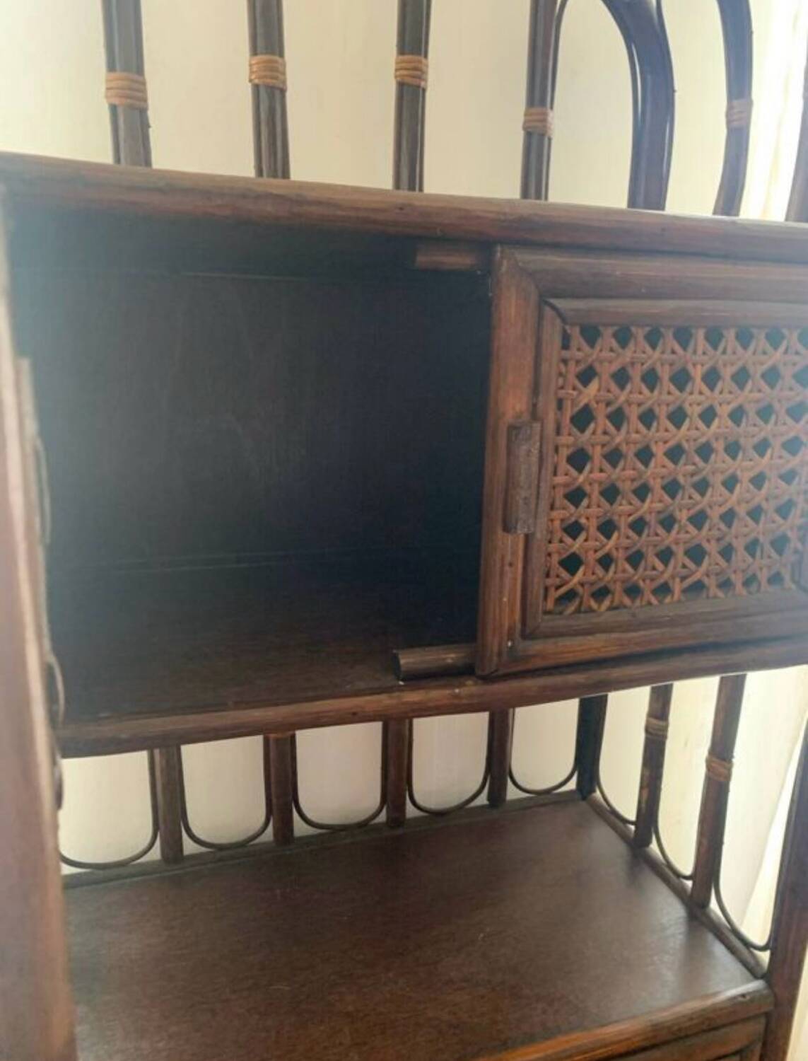 Bamboo shelf