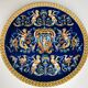 Gien earthen earthenware dish renaissance model