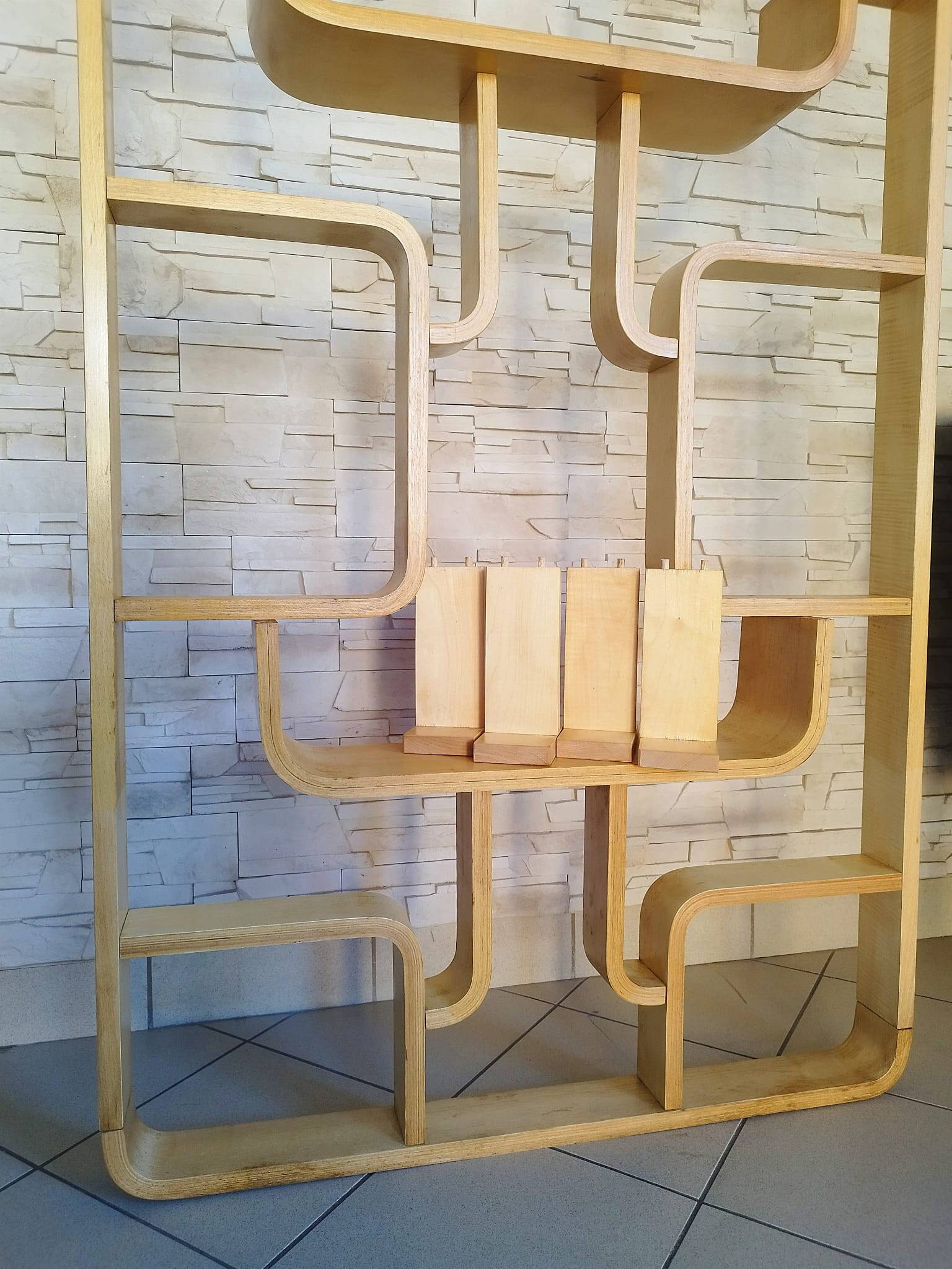 Wall Divider by Ludvik Volak for Drevopodnik Holesov