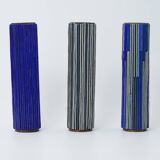 Mid Modern Pottery Mosaic Vases by W. Zimmermann for Ritter