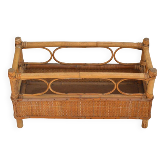 Rattan planter