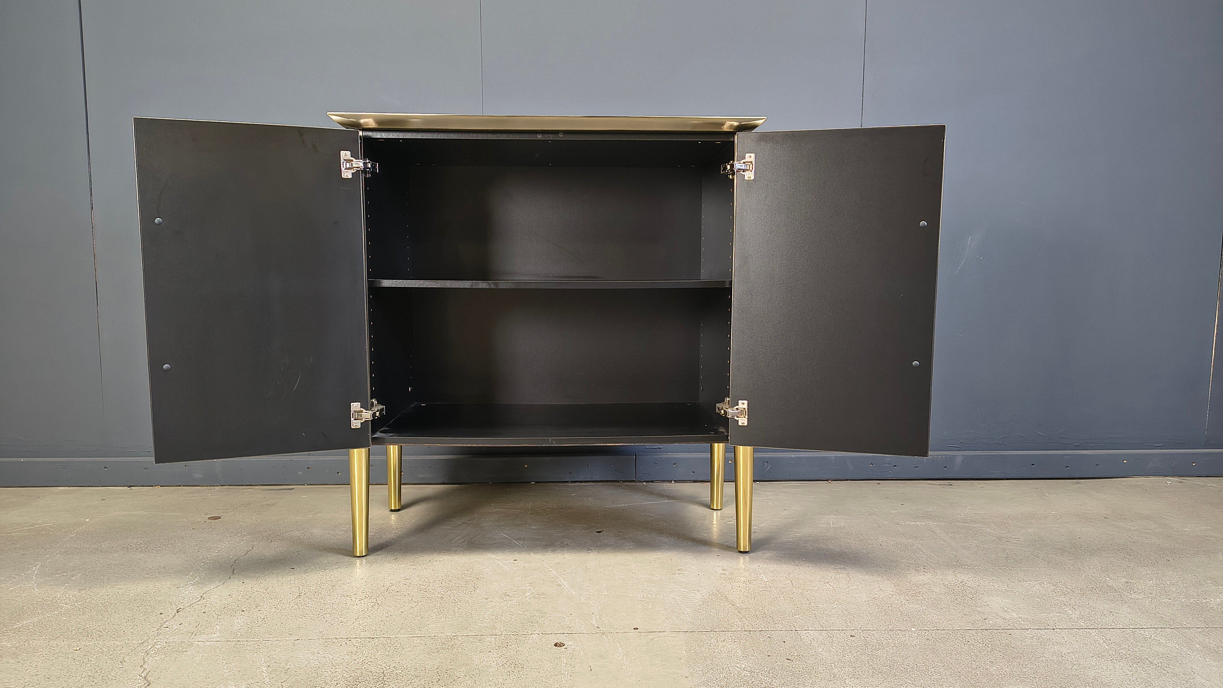 Post modern bar cabinet by Belgochrom, 1980s