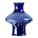 Vase vintage en céramique bleue, Tchécoslovaquie 1960