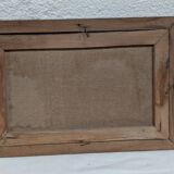 Old oil painting on canvas from the 19th/20th century.