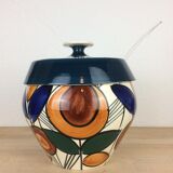 Vintage Aalen ceramic punch bowl