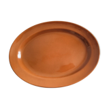 Plat ovale en terre cuite