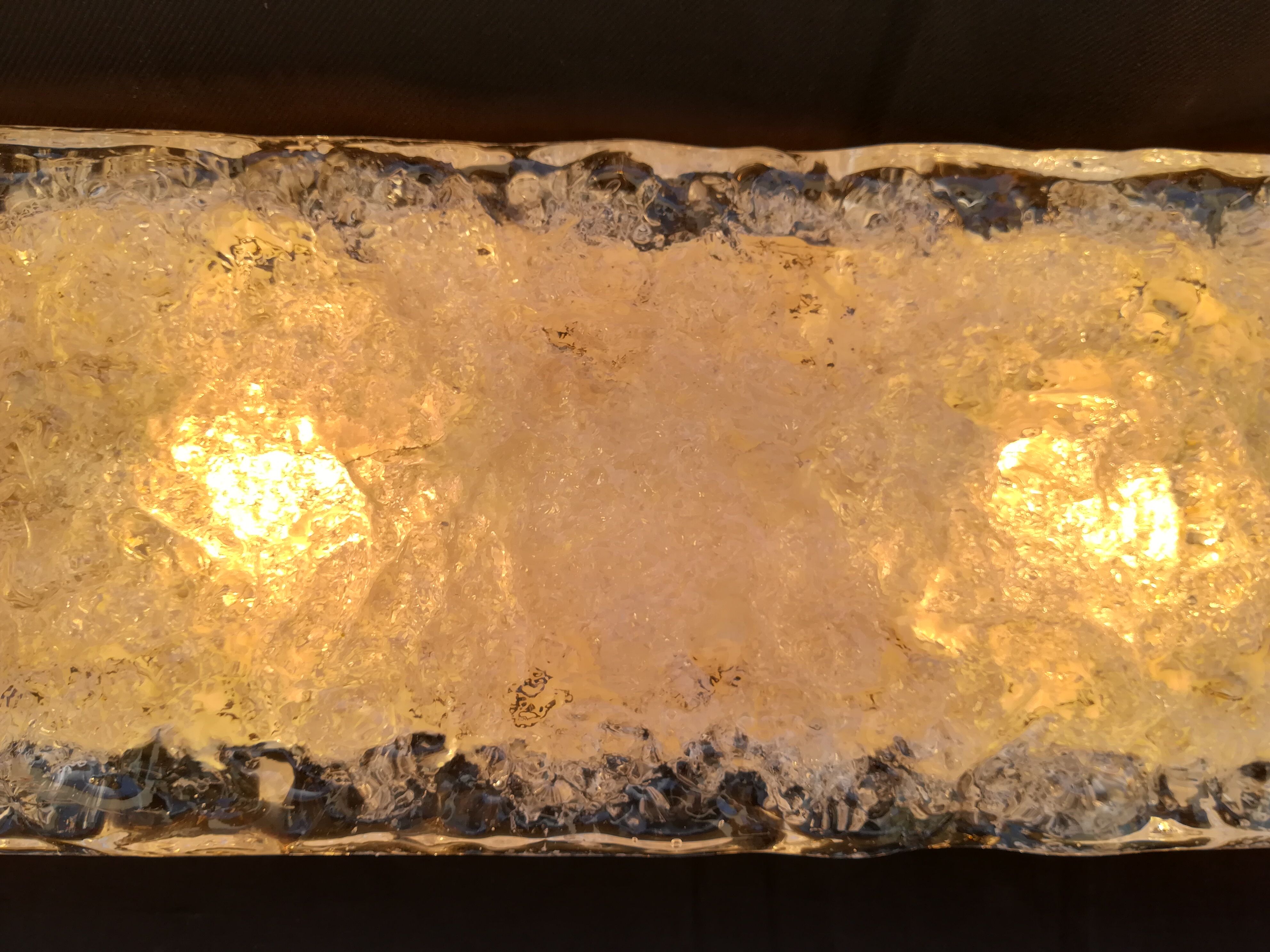 Murano glass sconces