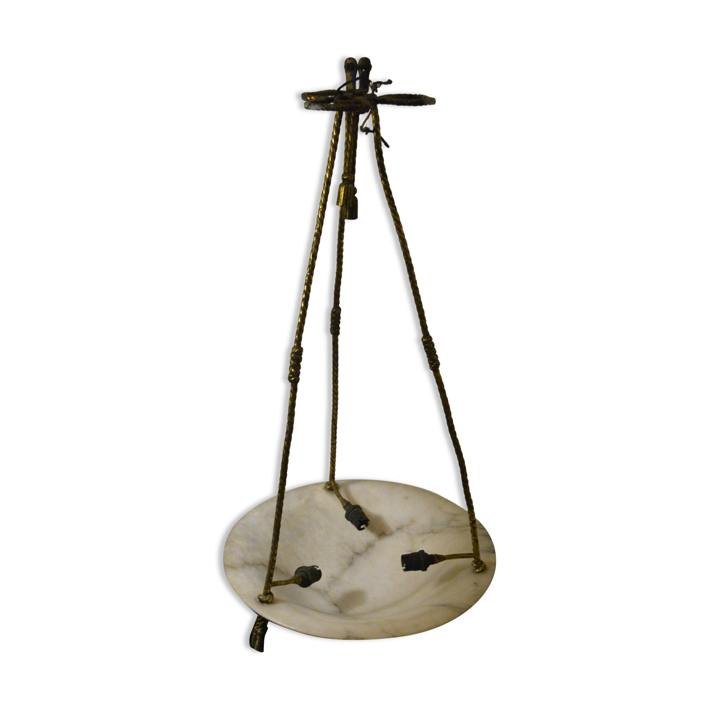 Chandelier in alabaster