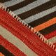 Runner Vintage Rayé – Tapis Kilim Graphique Tissé Main, 77x360 Cm