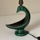 Vintage ceramic bird lamp from the 60s
