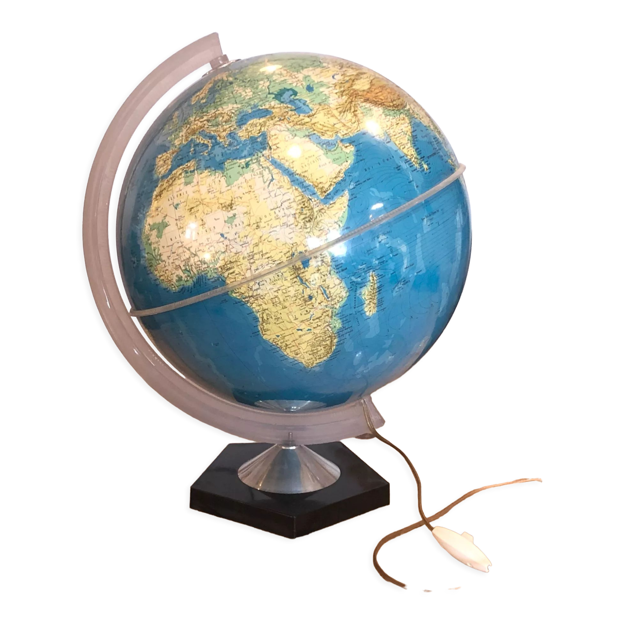 Globe terrestre Grange Batelière