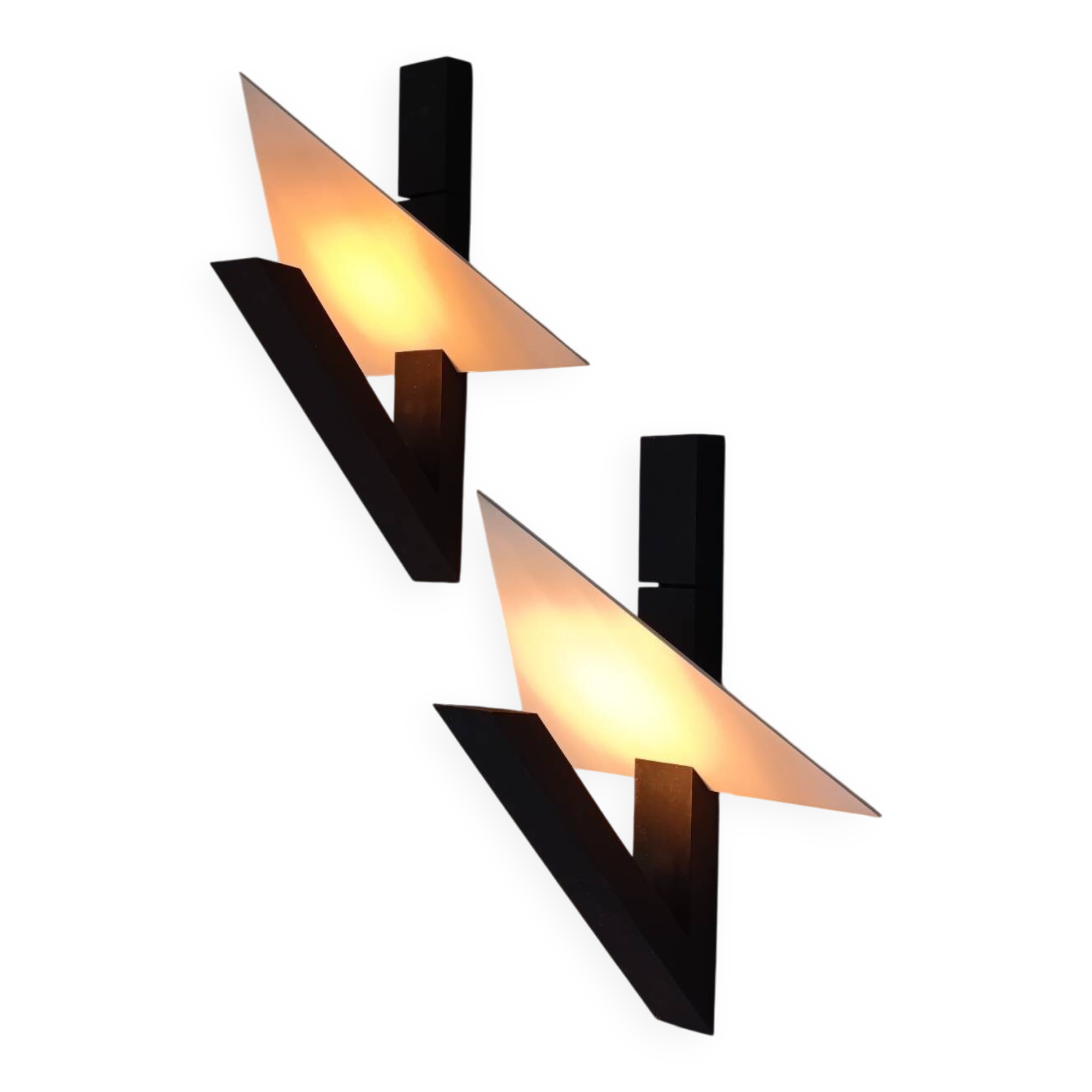 Pair of Tria wall lights