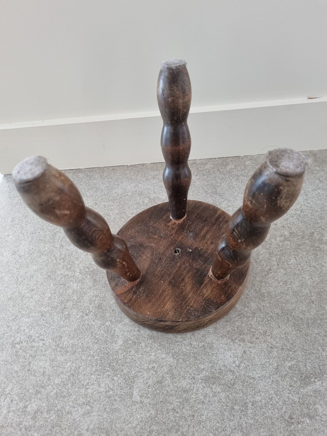 Brutalist trading stool