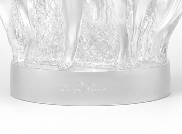 Lalique - Vase - Crystal - Bacchantes Vase Crystal