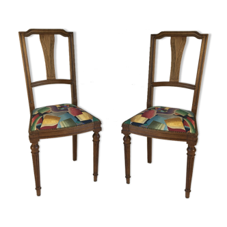 Paire de chaises début xxème