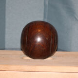 Boulingrin ball in Gaïac wood of 1,3kg