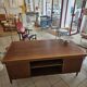 Scandinavian double-sided minister's desk