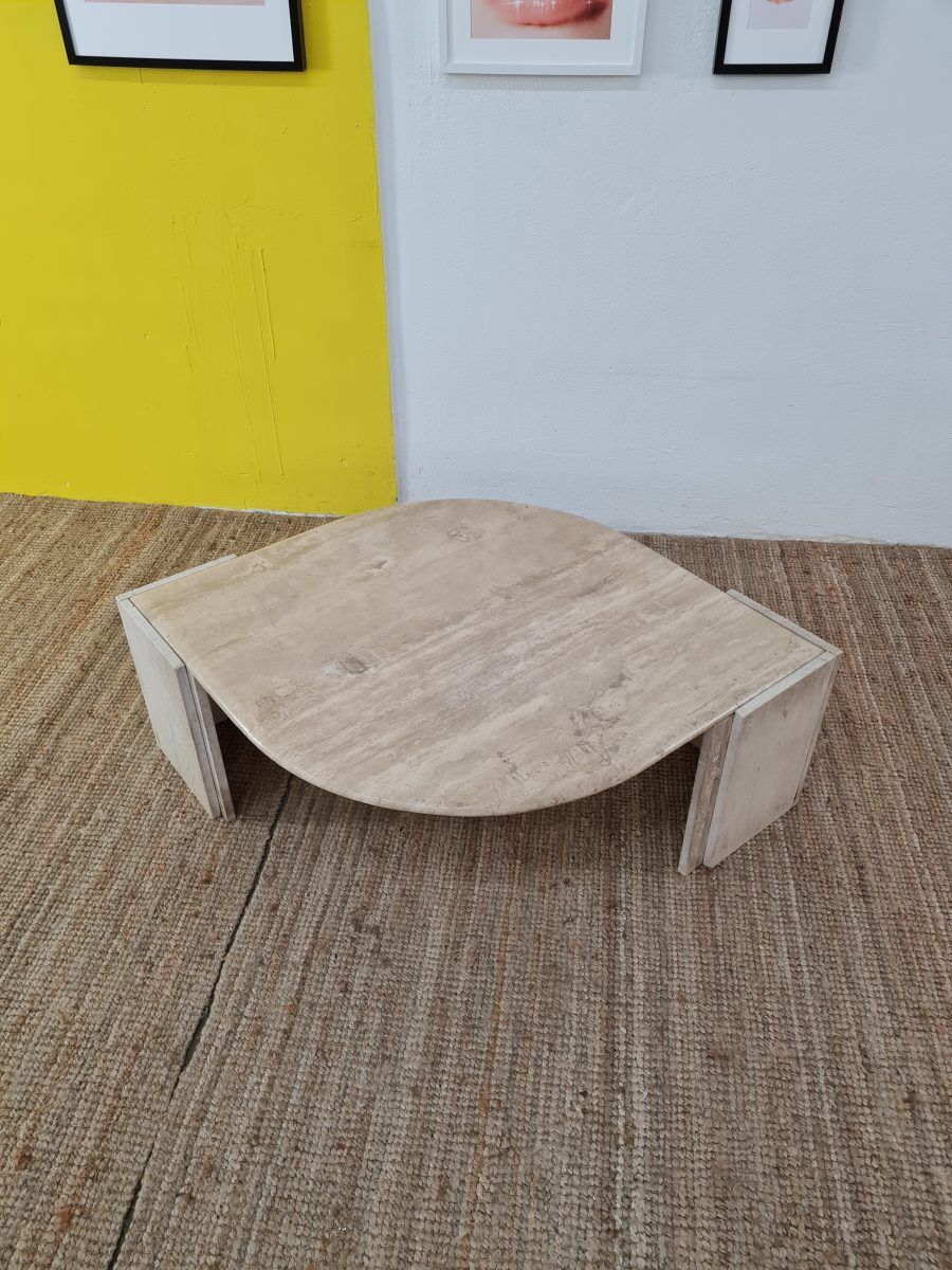 Table basse scandinave vintage – 135 cm