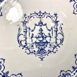 4 Assorted plates from Longwy and Moustiers
