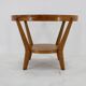1960s Karel Kozelka & Antonin Kropacek Oak & Glass Coffee Table for Interier Prah