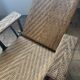 Rattan chaise longue