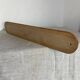 Oak and brass wall hook