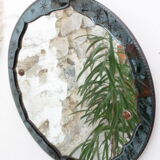 Round Venetian mirror