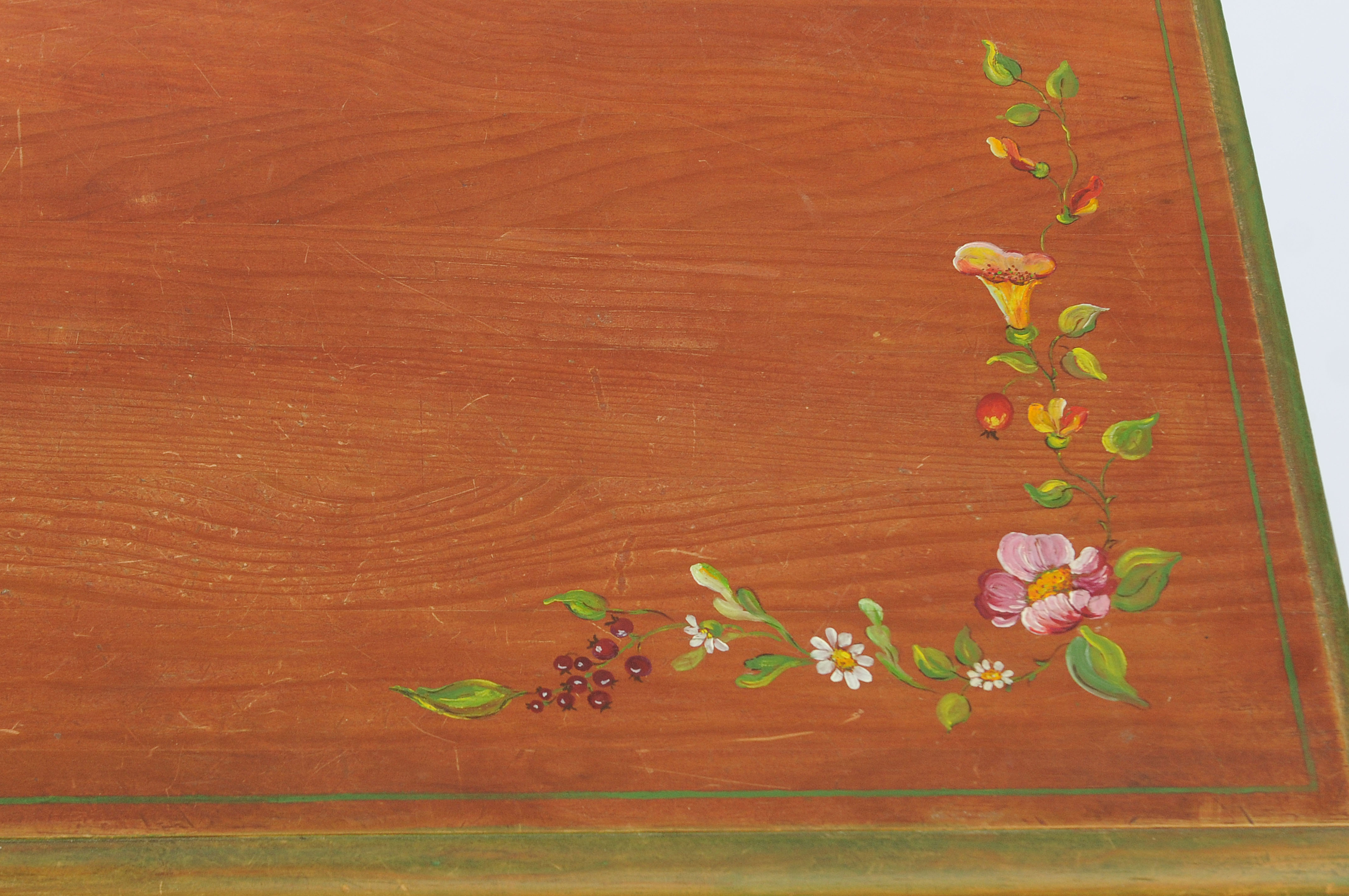 Painted chest of drawers