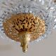 Glass and brass hanging 1950s