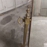 Psyche mirror in vintage gilded bronze