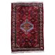 1960s Handmade Wool Rug with Red Medallion, 63 × 91 cm - 1C1289