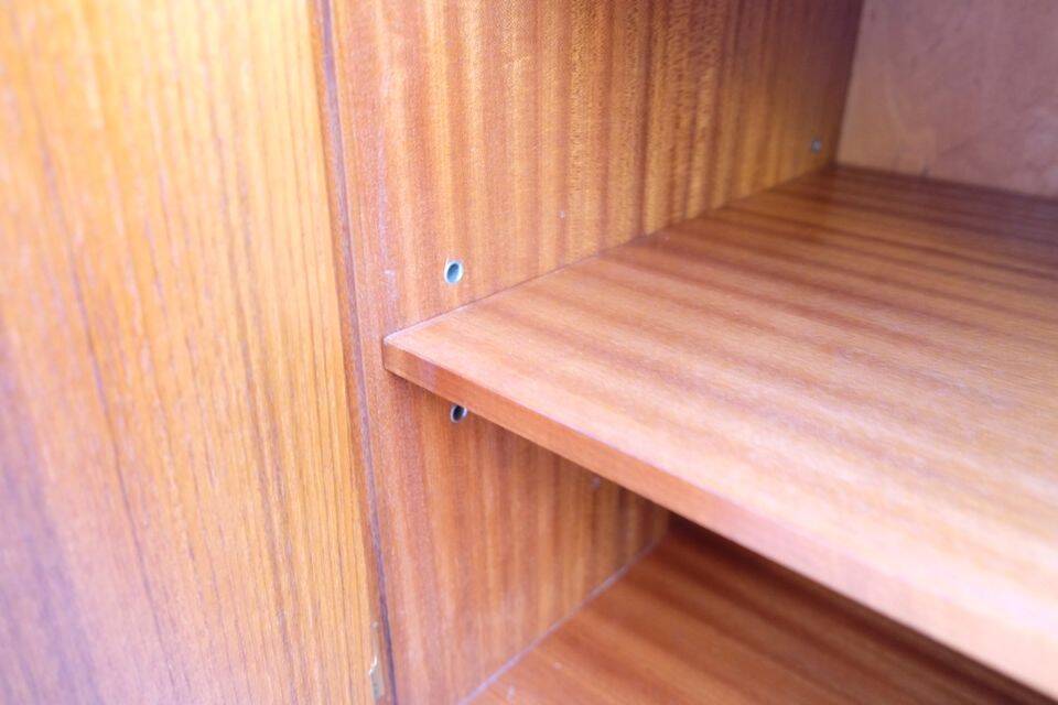 Vintage retro 1960s ASKO commode in teak, mid-century style.