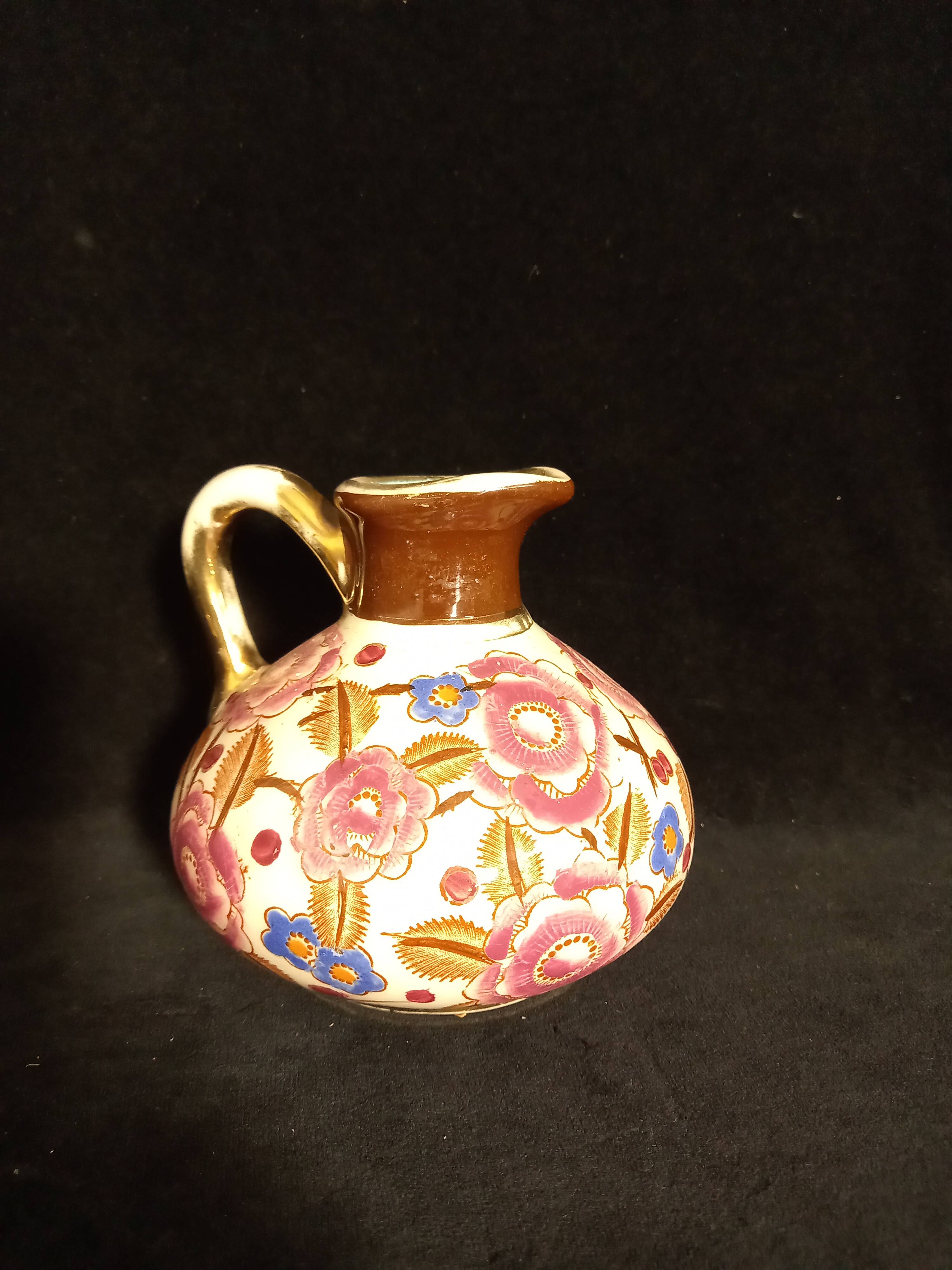 Art Deco Boch Ceramic Jug and Plate (by R. Chevalier)