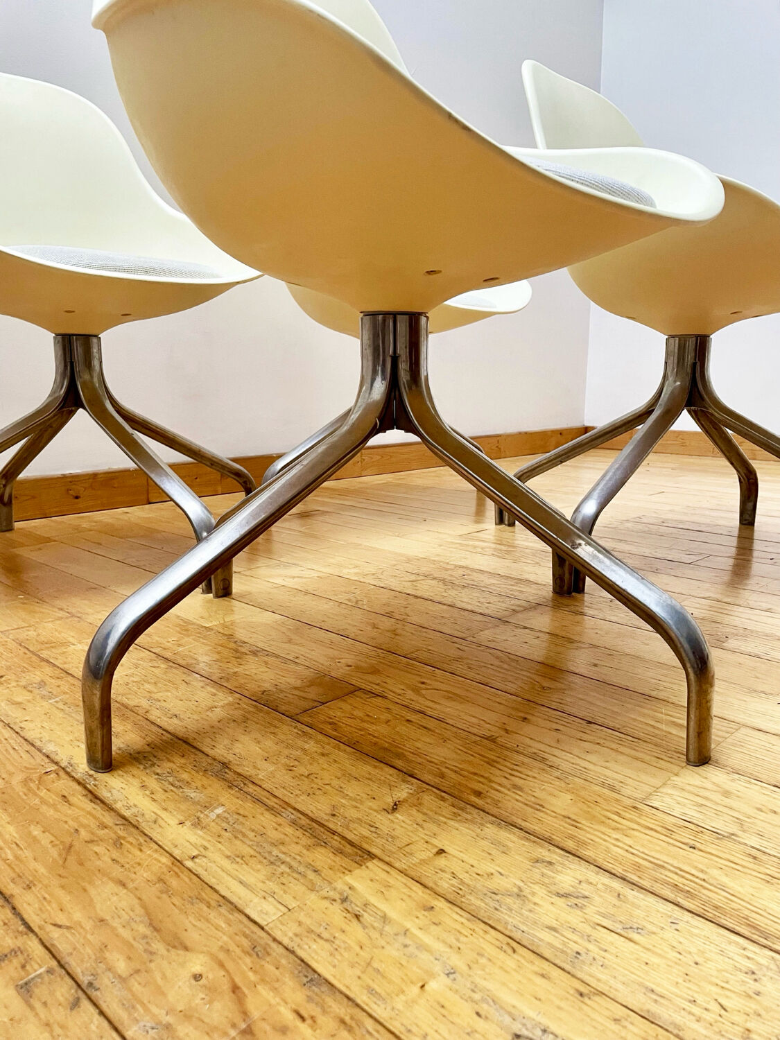 Set of 4 IKEA Chris Martin ABS chairs