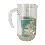 Vintage glass pitcher