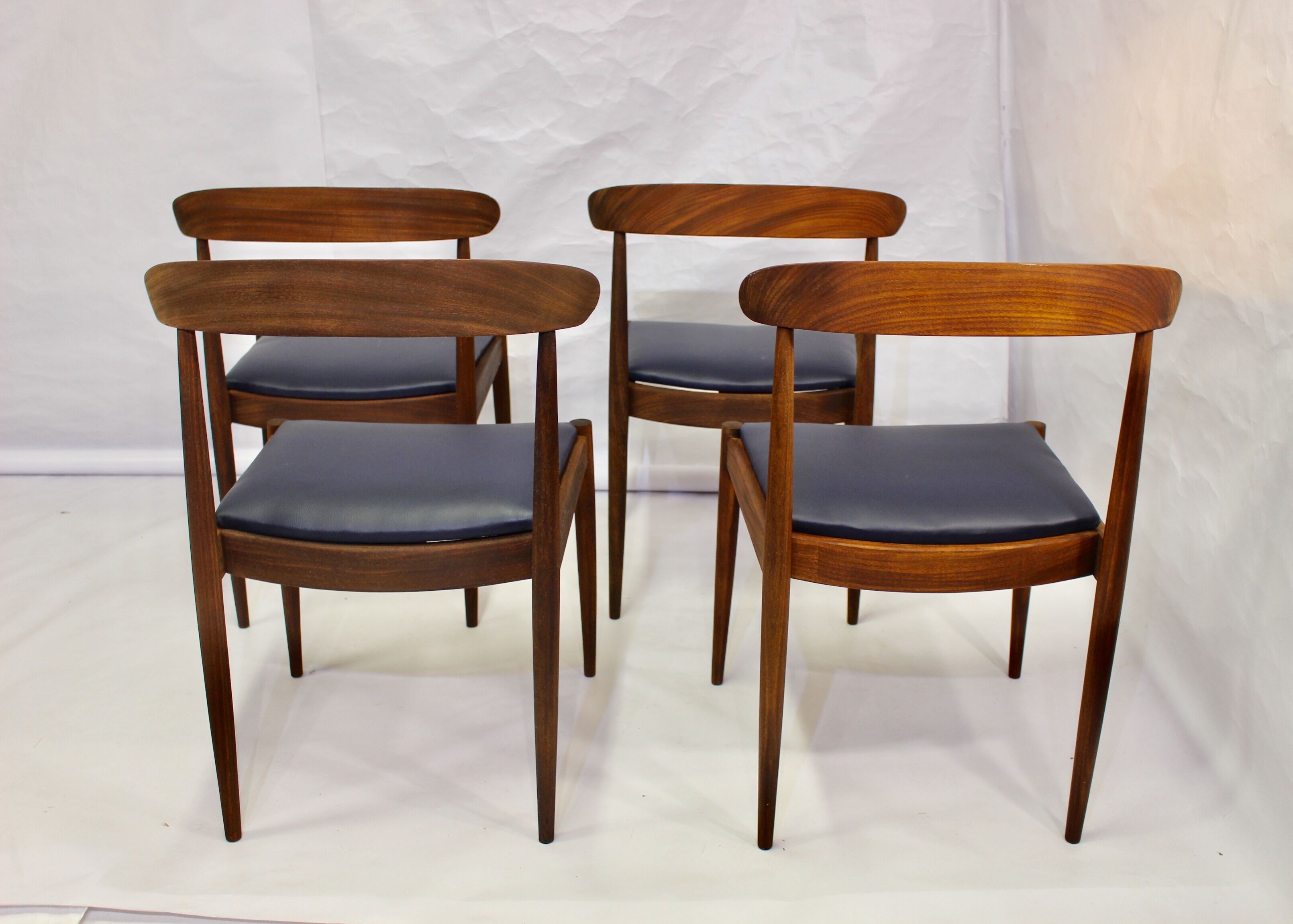 4-Pack Scandinavian chairs 1960