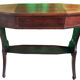 Table de toilette en noyer  - XIX